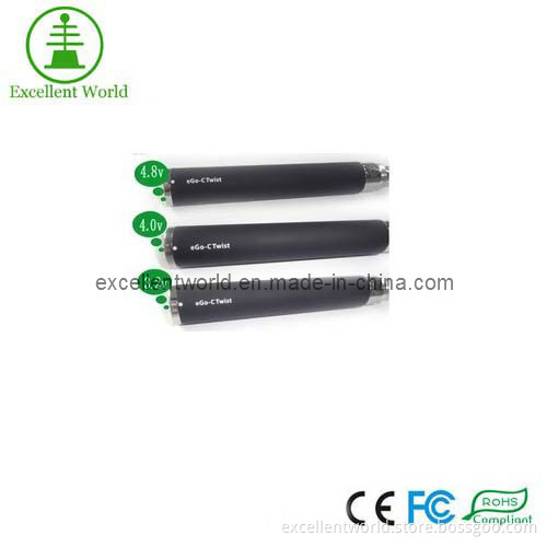 Variable Voltage EGO Twist Battery 3.2V to 4.8V